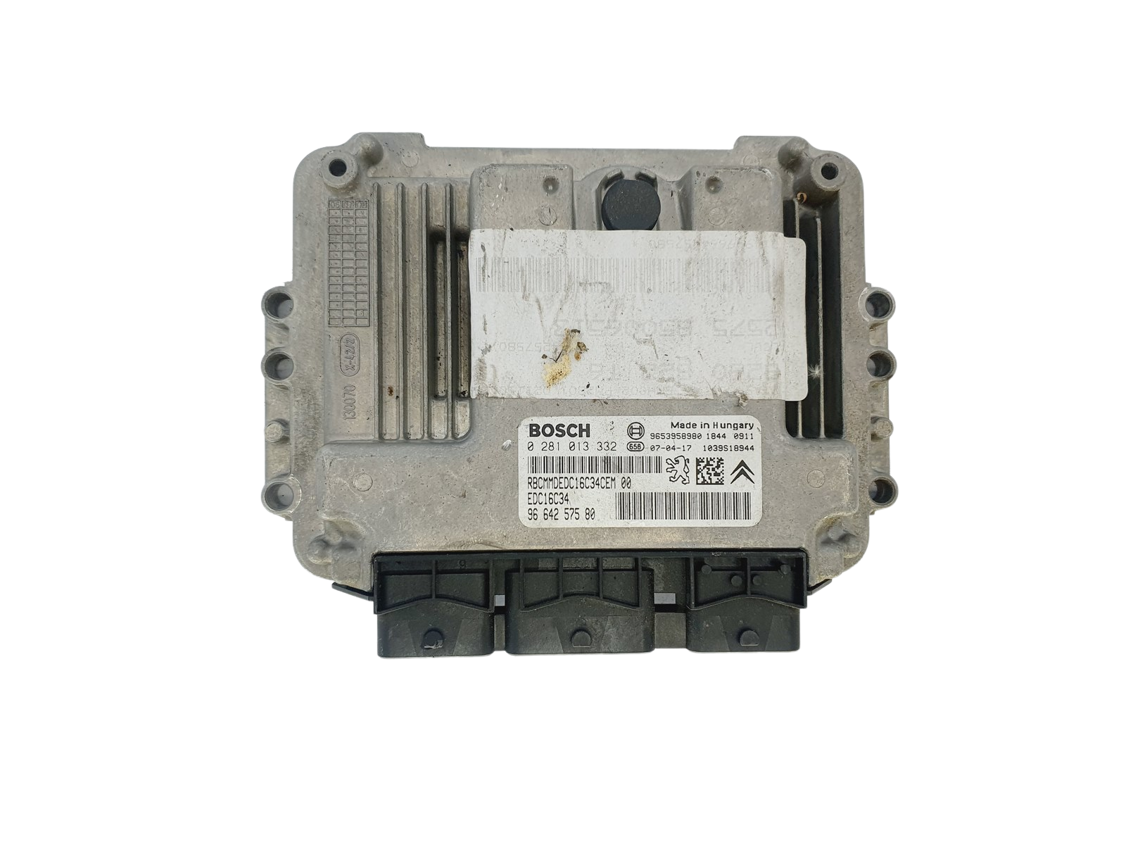 Blok Ovladačů 0281013332 9664257580 9653958980 EDC16C34 PSA Bosch 46764 main product photo