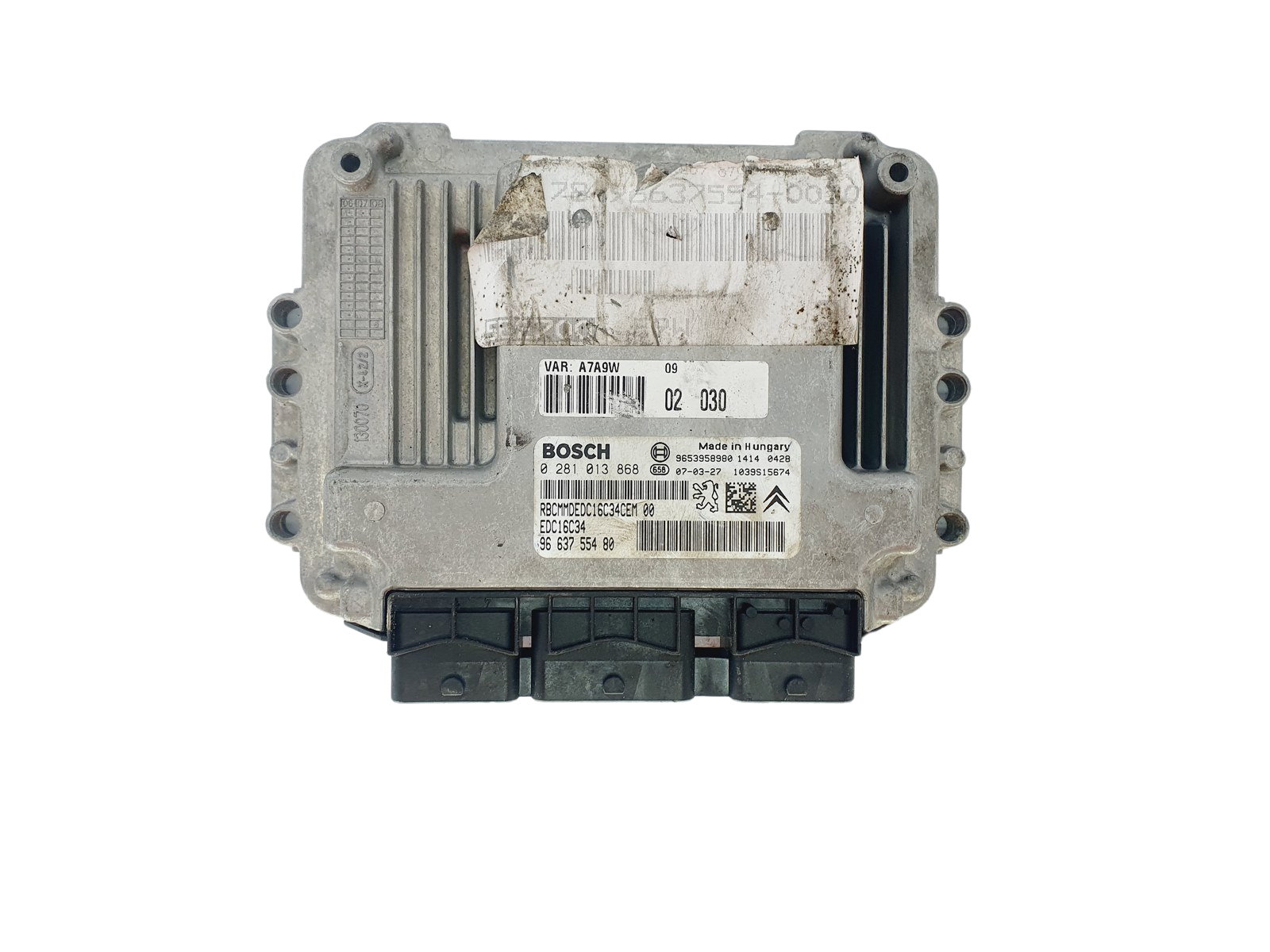Blok Ovladačů 0281013868 9663755480 9653958980 PSA Bosch 47528 main product photo