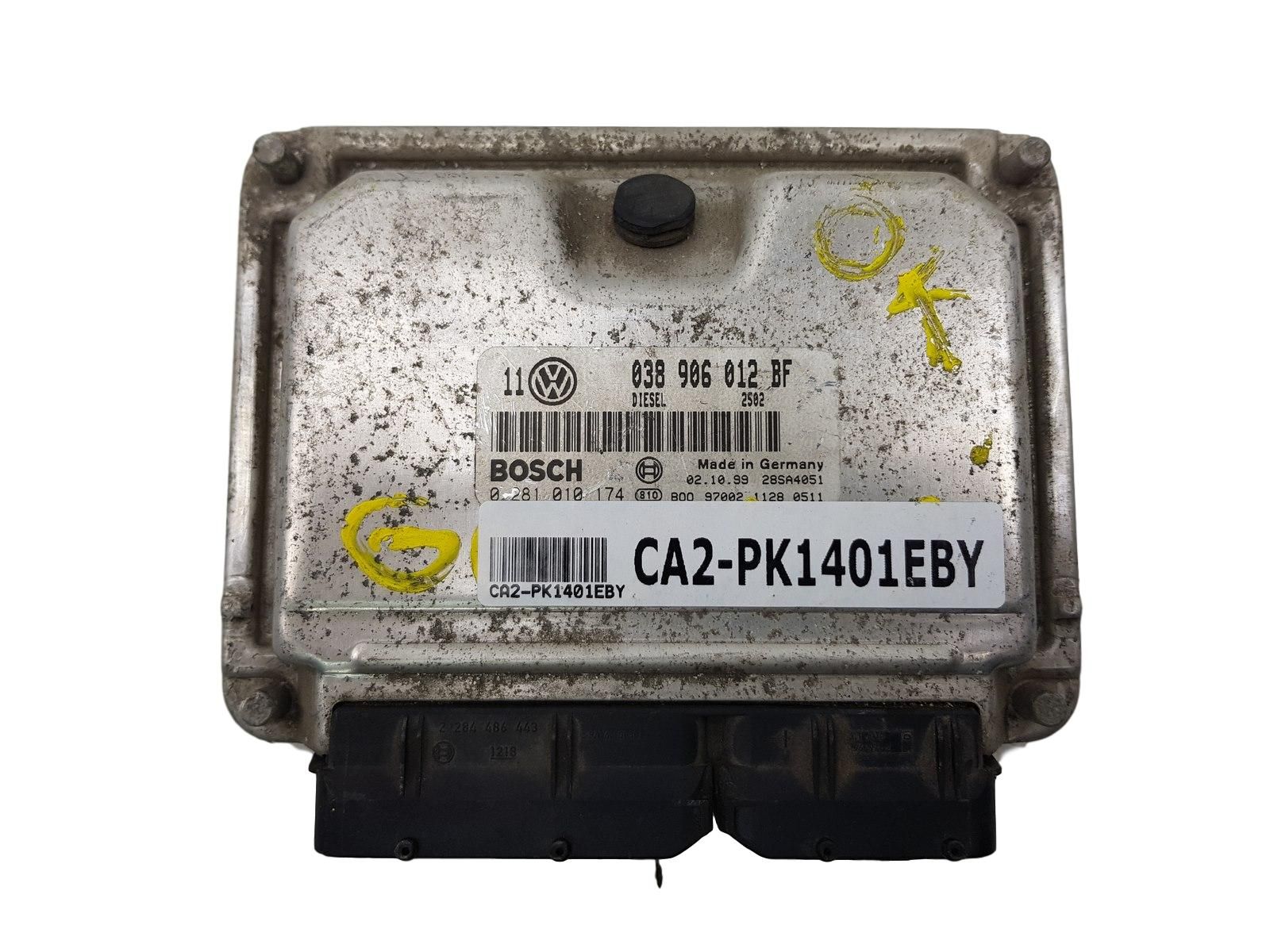 Řídicí Jednotka Motoru 038906012BF 0281010174 VW 1401 main product photo