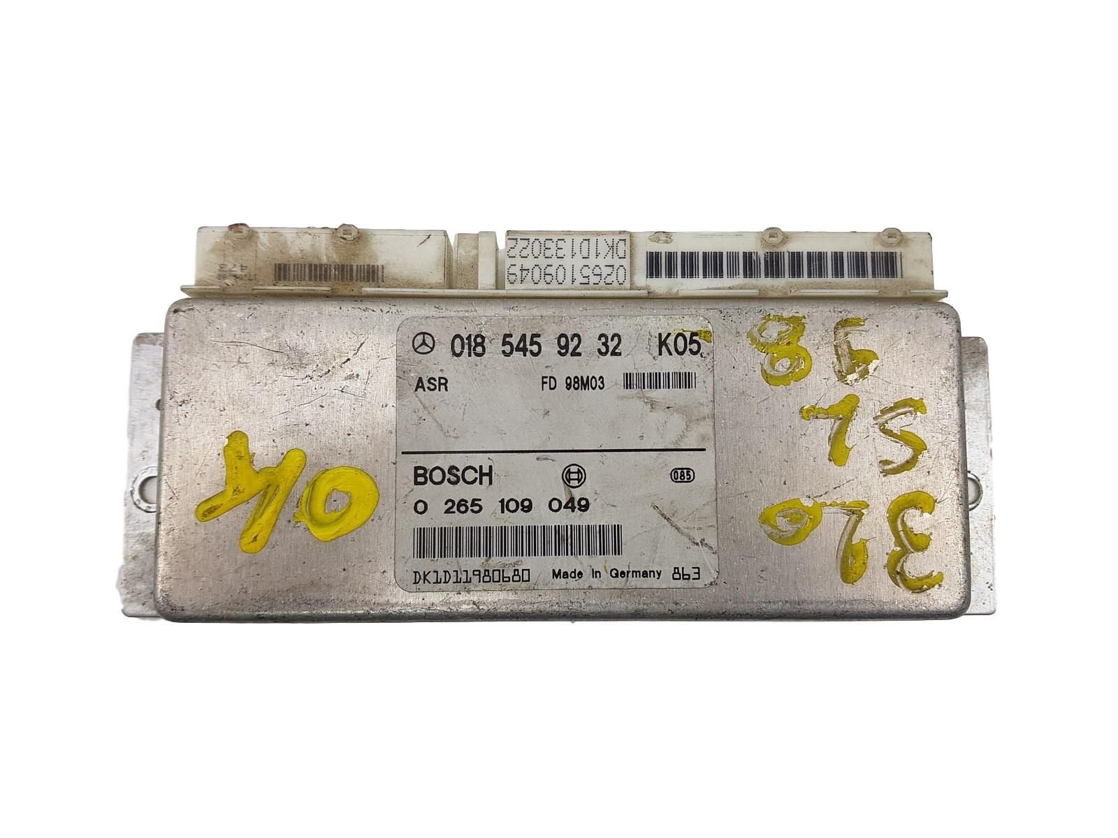 Blok Ovladačů ASR 0185459232K05 0265109049 Mercedes main product photo