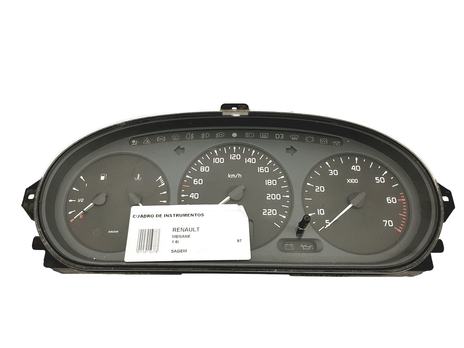 Tachometr Renault Megane 1 Scenic 1 21578161-2 47532 main product photo