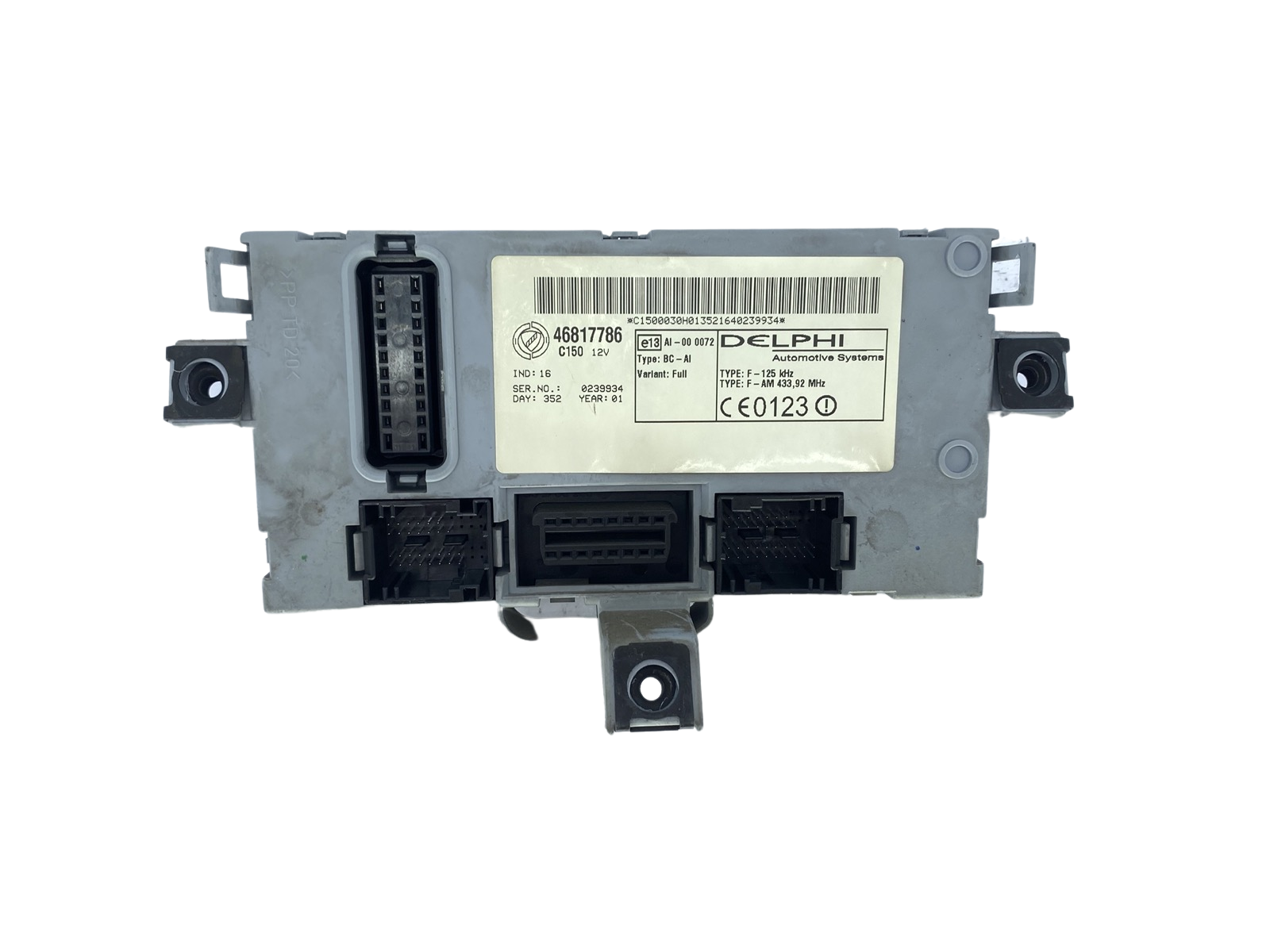 Ovladač Komfortu Fiat 46817786 AI-000072 Delphi 50579 main product photo