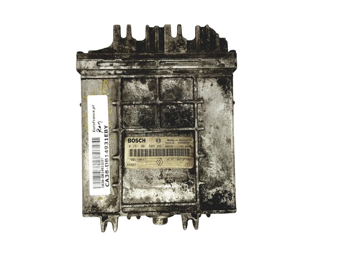 Blok Ovladačů 0281001809 7700110647 7700105953 Renault Bosch 14931 main product photo