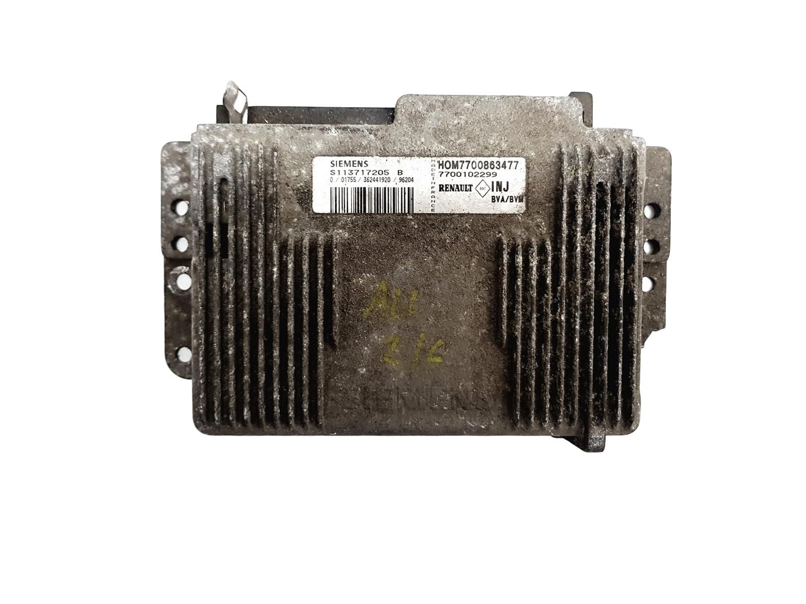 Blok Ovladačů S113717205B 7700863477 7700102299 Renault Siemens main product photo