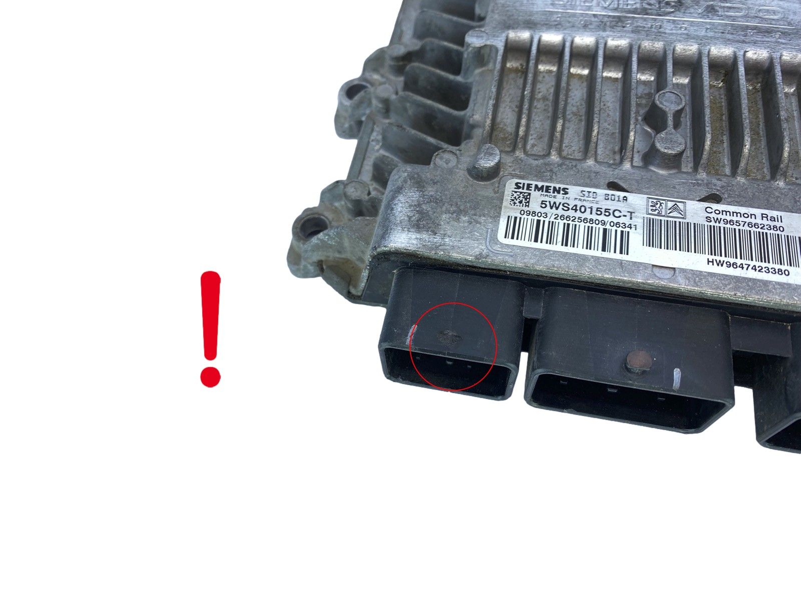 Blok Ovladačů 9657662380 9647423380 5WS40155C-T PSA Siemens 62812 main product photo