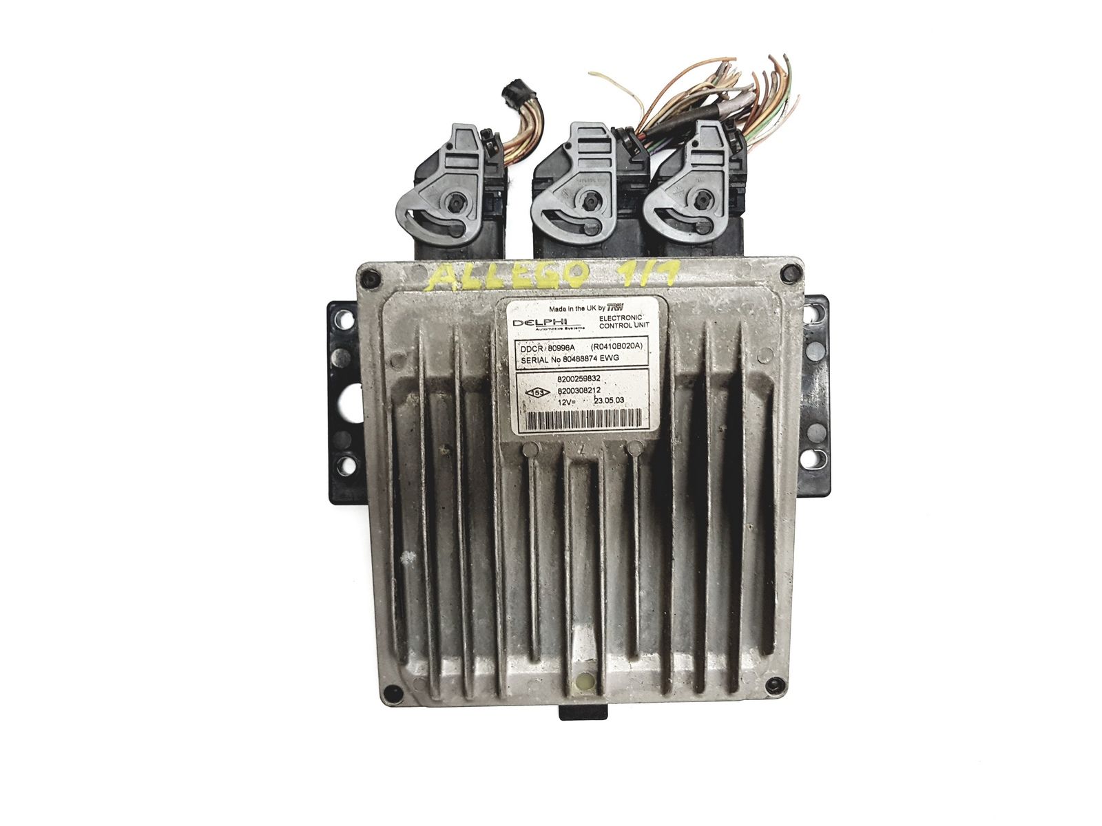 Blok Ovladačů 8200259832 8200308212 R0410B020A Renault Delphi 4930 main product photo