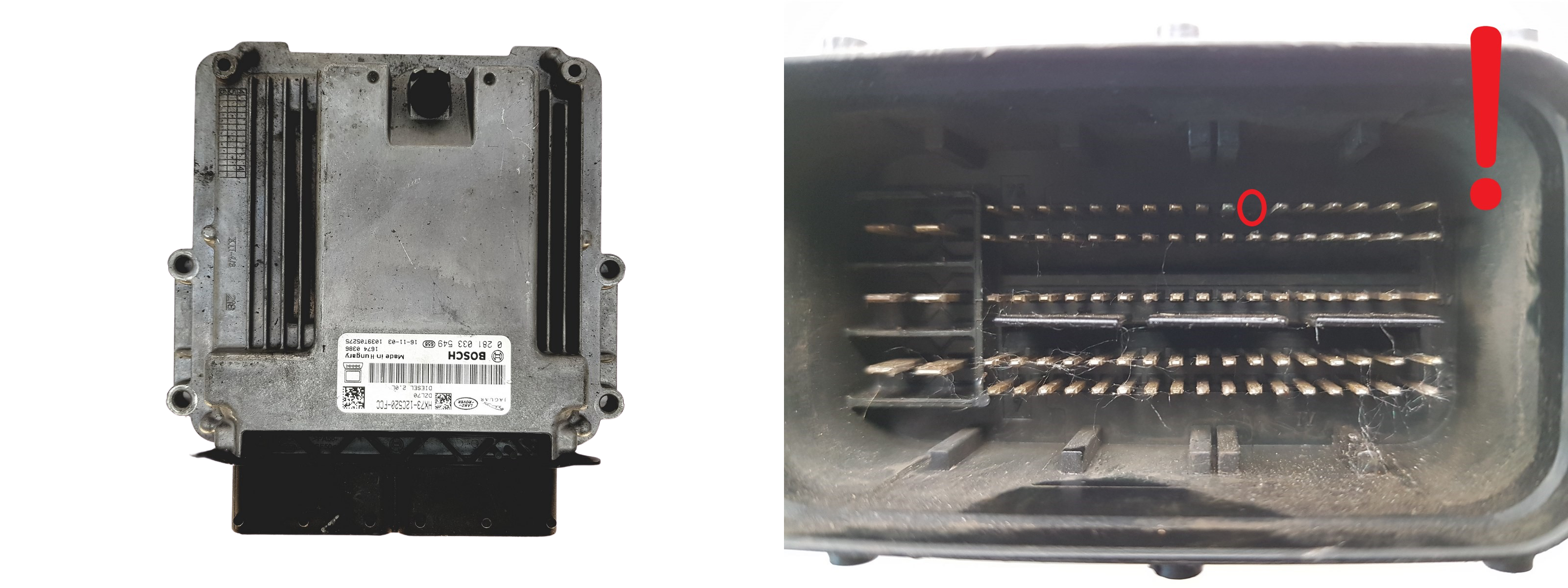 Blok Ovladačů 0281033549 HX73-12C520-FCC Jaguar Land Rover Bosch 30576 main product photo