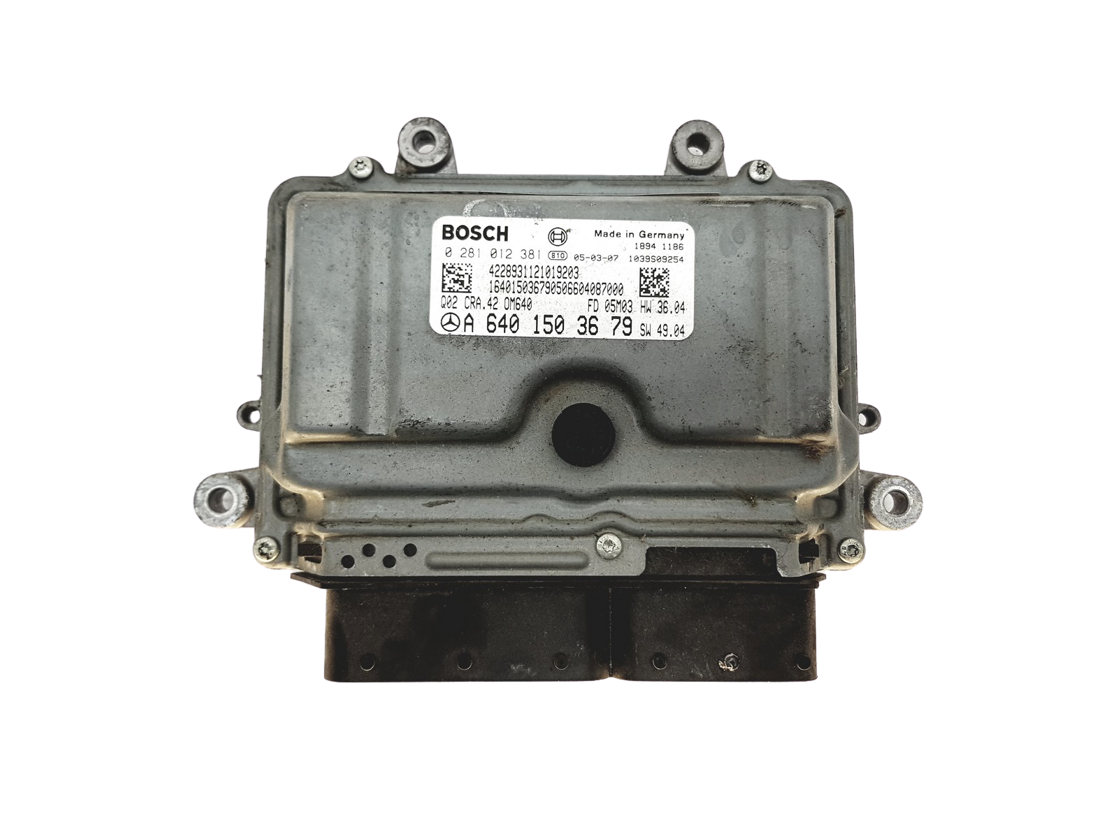 Blok Ovladačů 0281012381 A6401503679 Mercedes Bosch 30476 main product photo