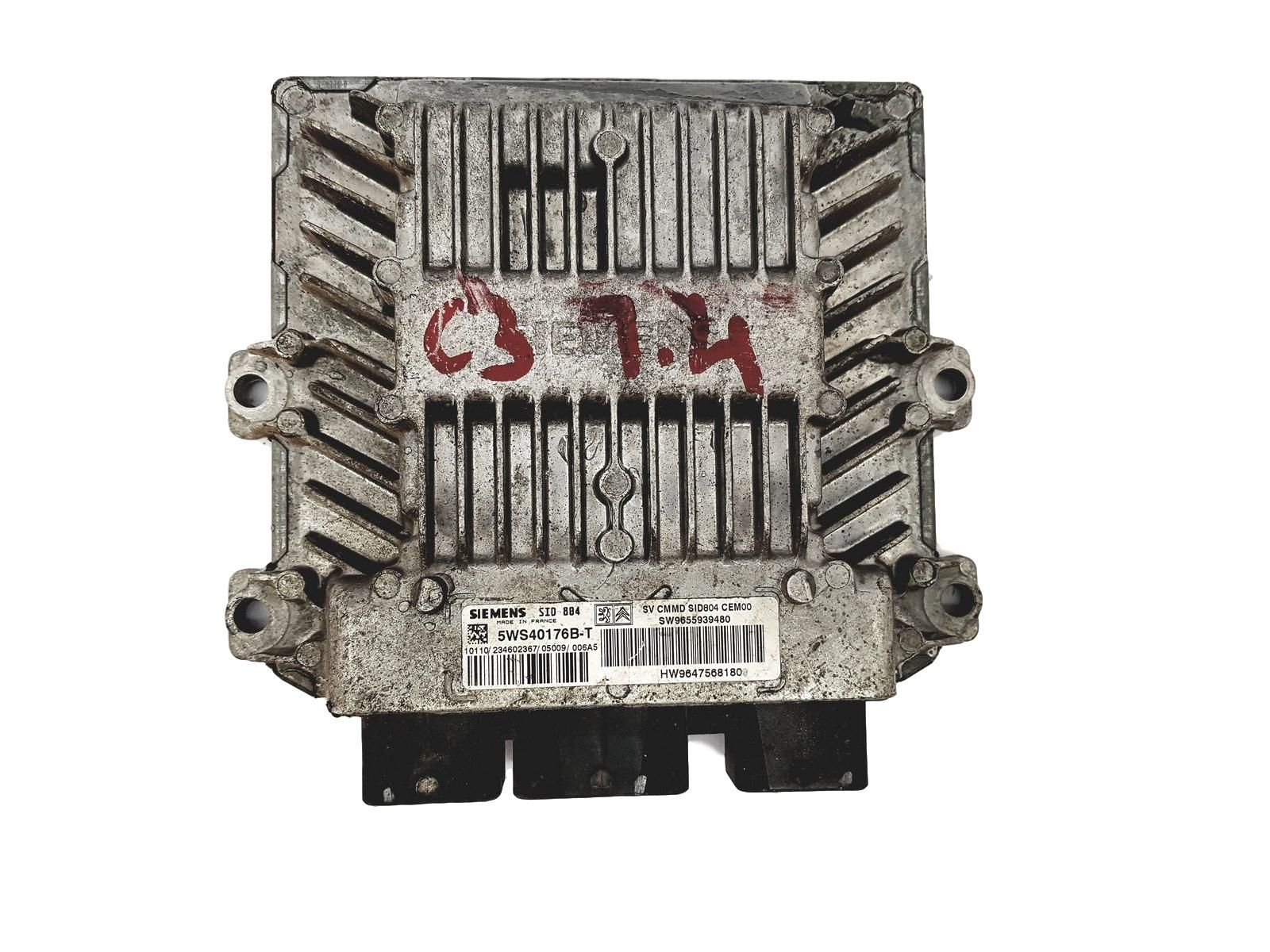 Blok Ovladačů 5WS40176B-T 9655939480 9647568180 PSA Siemens main product photo