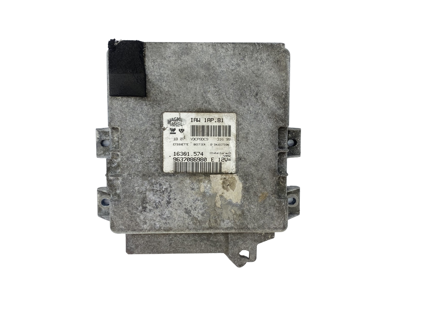 Blok Ovladačů PSA 9637086980 16301.574 IAW1AP.81 Magneti Marelli 57381 main product photo