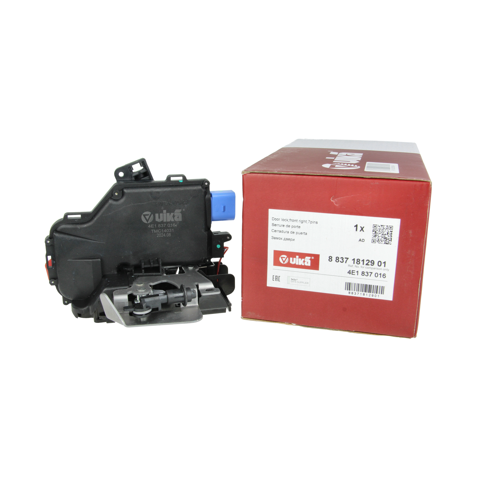 Zámek Dveří Předek Pravý Pro Audi 4E1837016 88371812901 Vika main product photo
