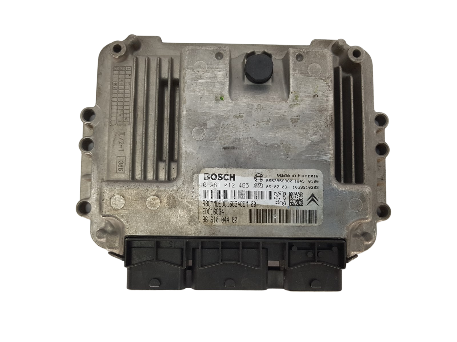 Blok Ovladačů 0281012465 9661004480 9653958980 PSA Bosch 3555 main product photo