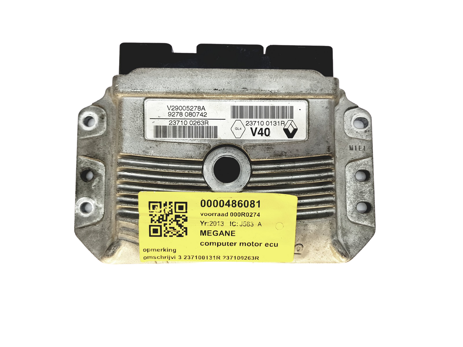 Blok Ovladačů 237100263R 237100131R V29005278A Renault Valeo 28587 main product photo