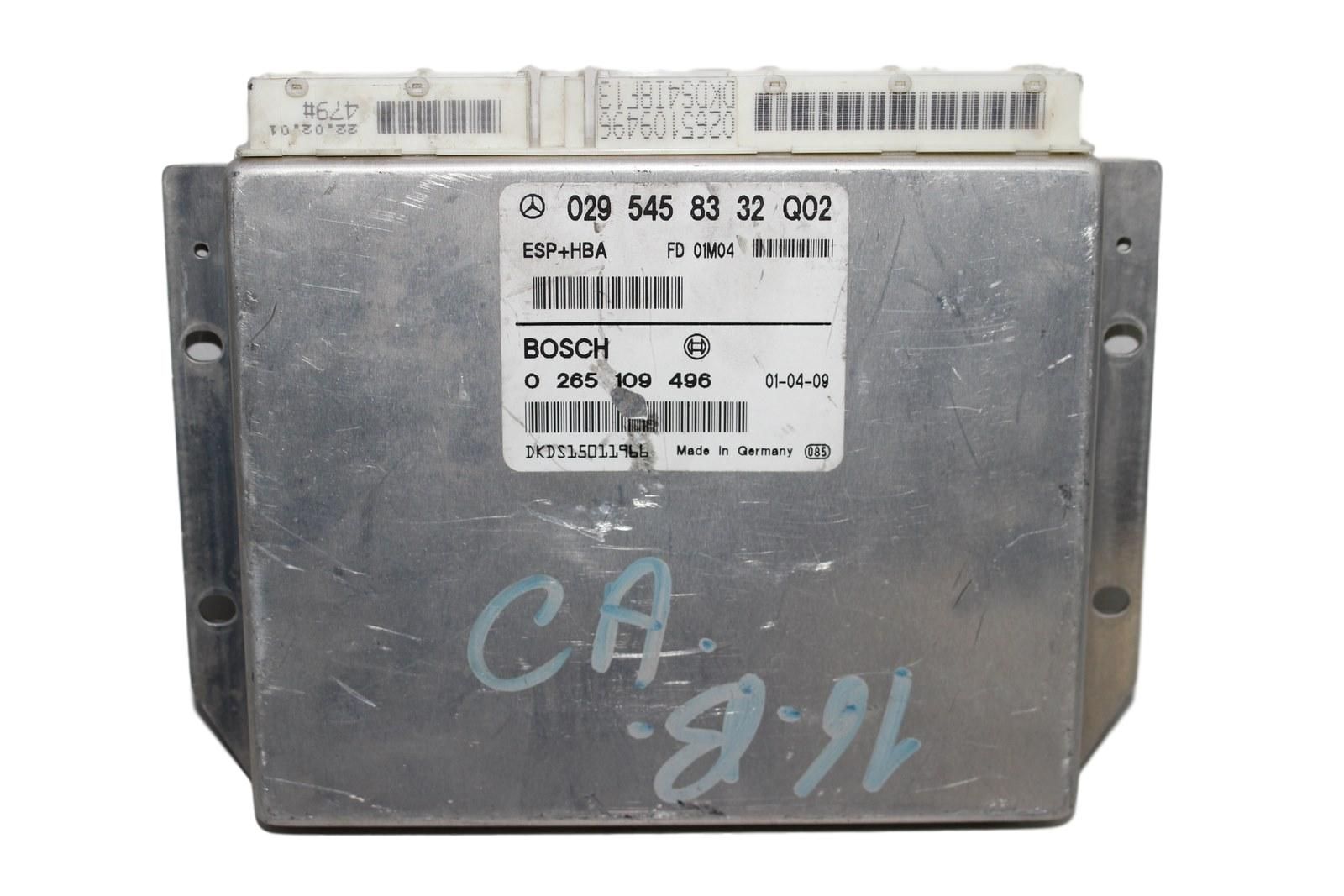 Blok Ovladačů 0295458332Q02 0265109496 Mercedes main product photo