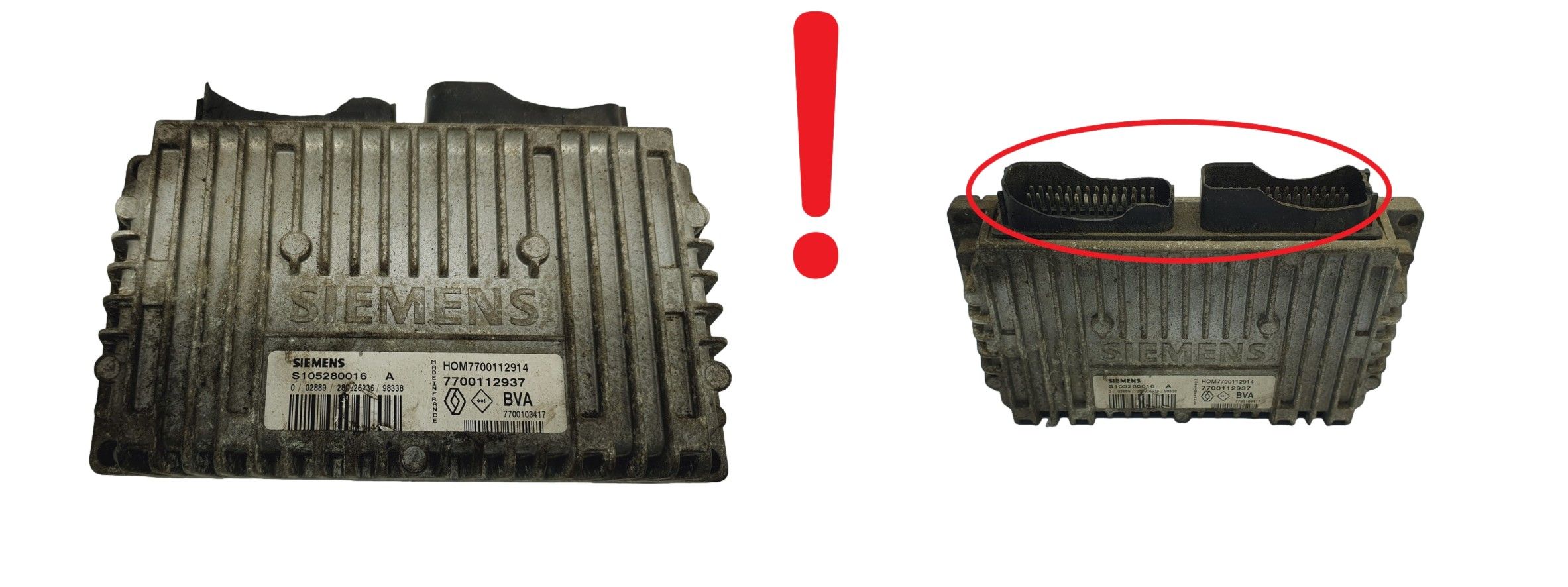 Blok Ovladačů S105280016A 7700112914 7700103417 Renault Siemens main product photo