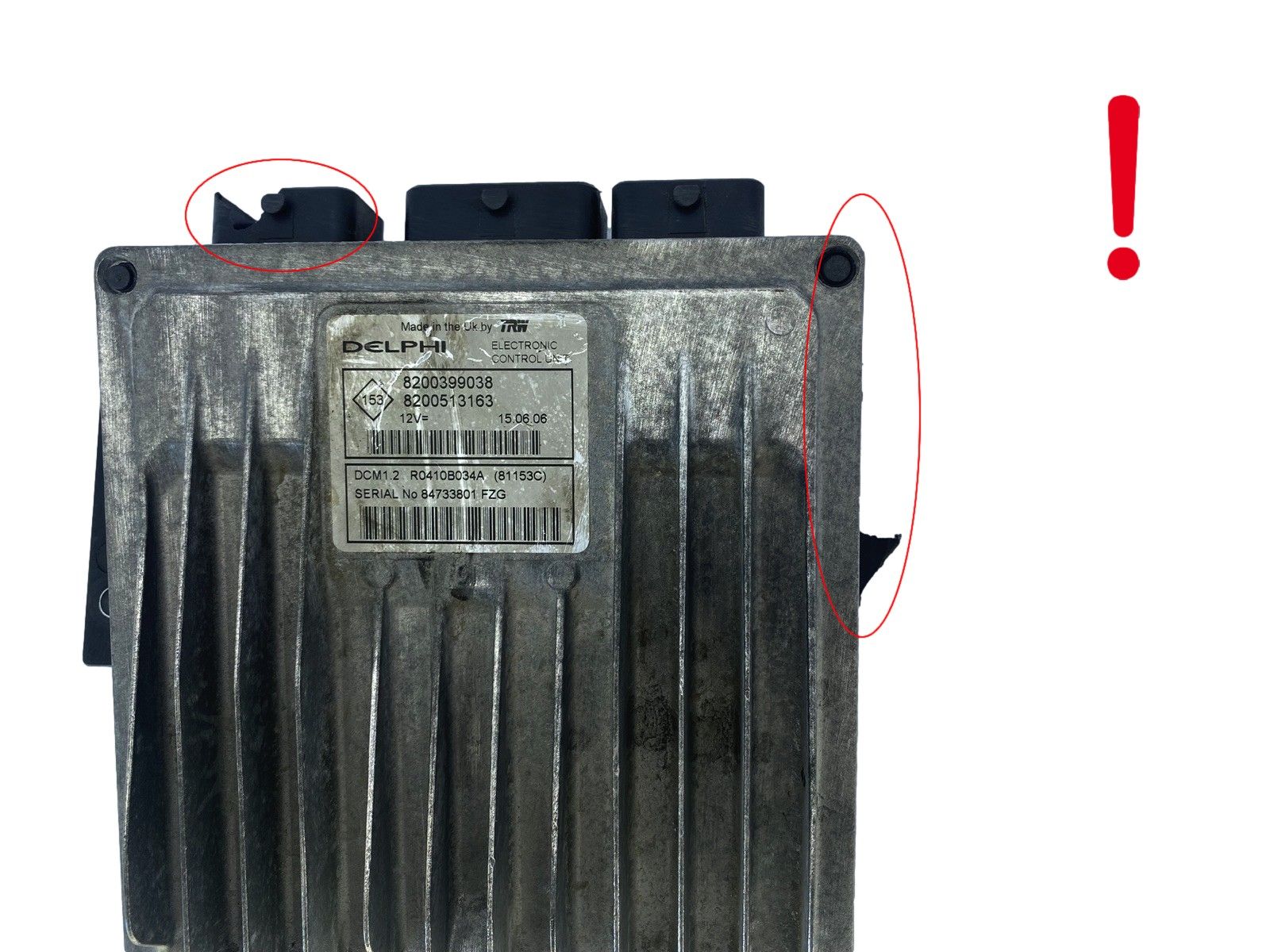 Blok Ovladačů 8200399038 8200513163 R0410B034A Renault Delphi 49019 main product photo