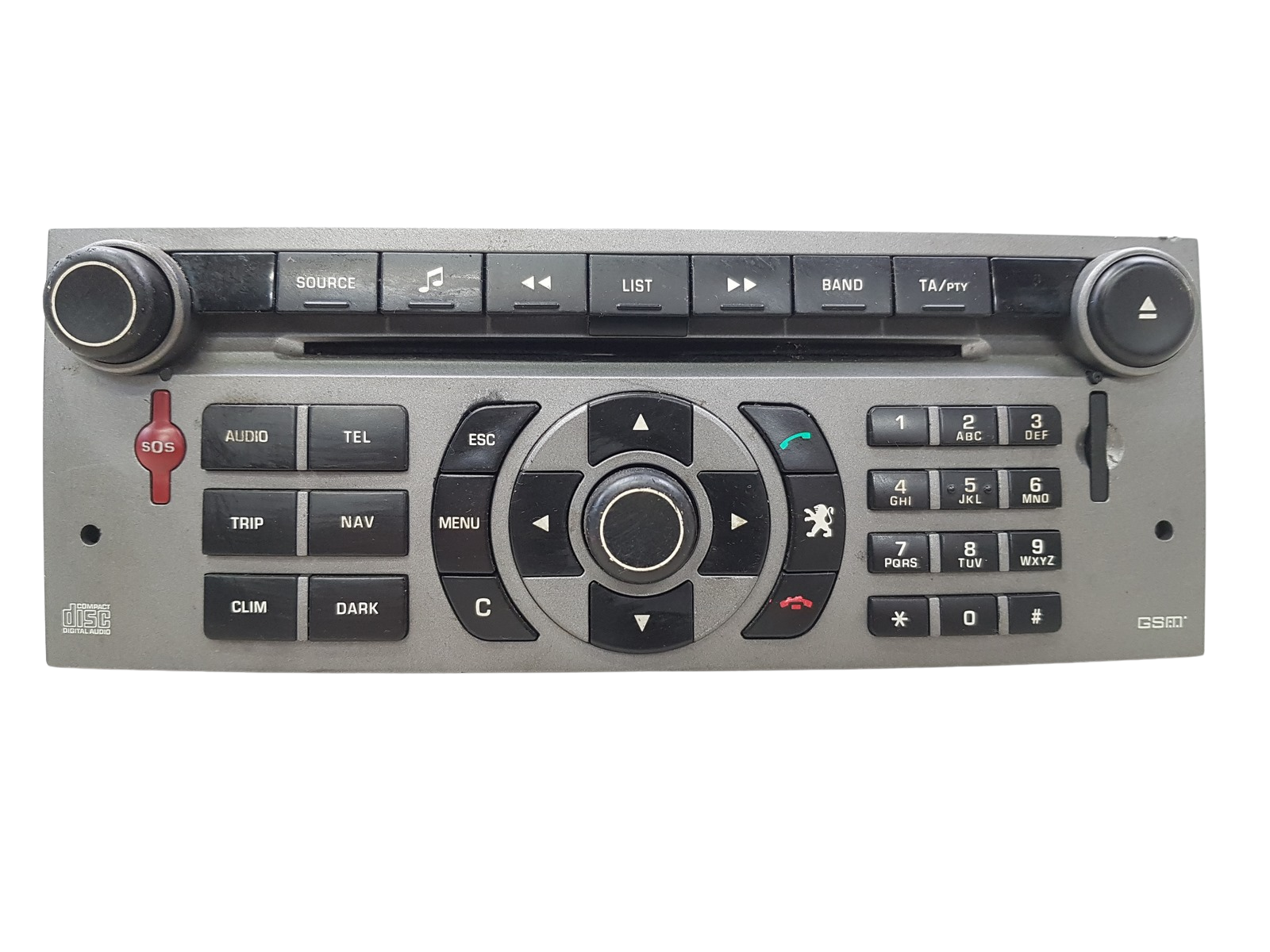 Rádio Cd Navi GSM Peugeot 407 96559851YW main product photo
