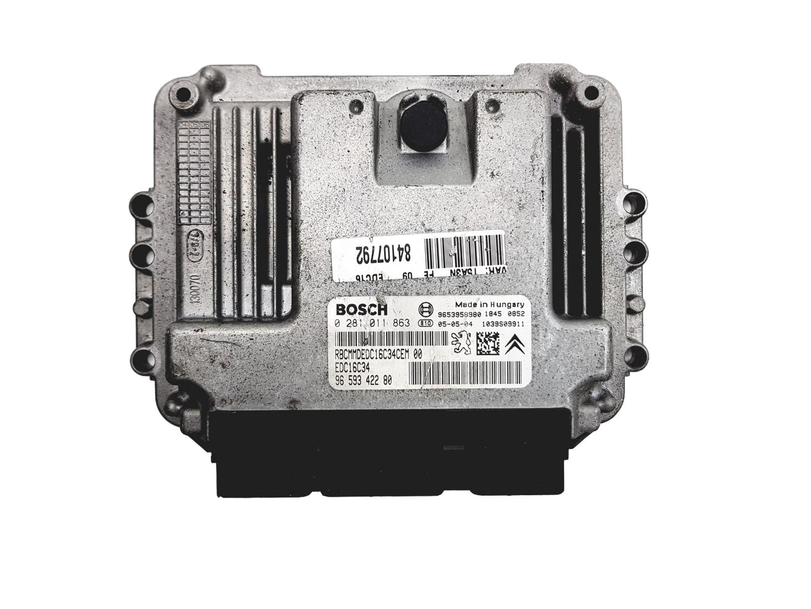 Blok Ovladačů 0281011863 9659342280 9653958980 PSA Bosch main product photo