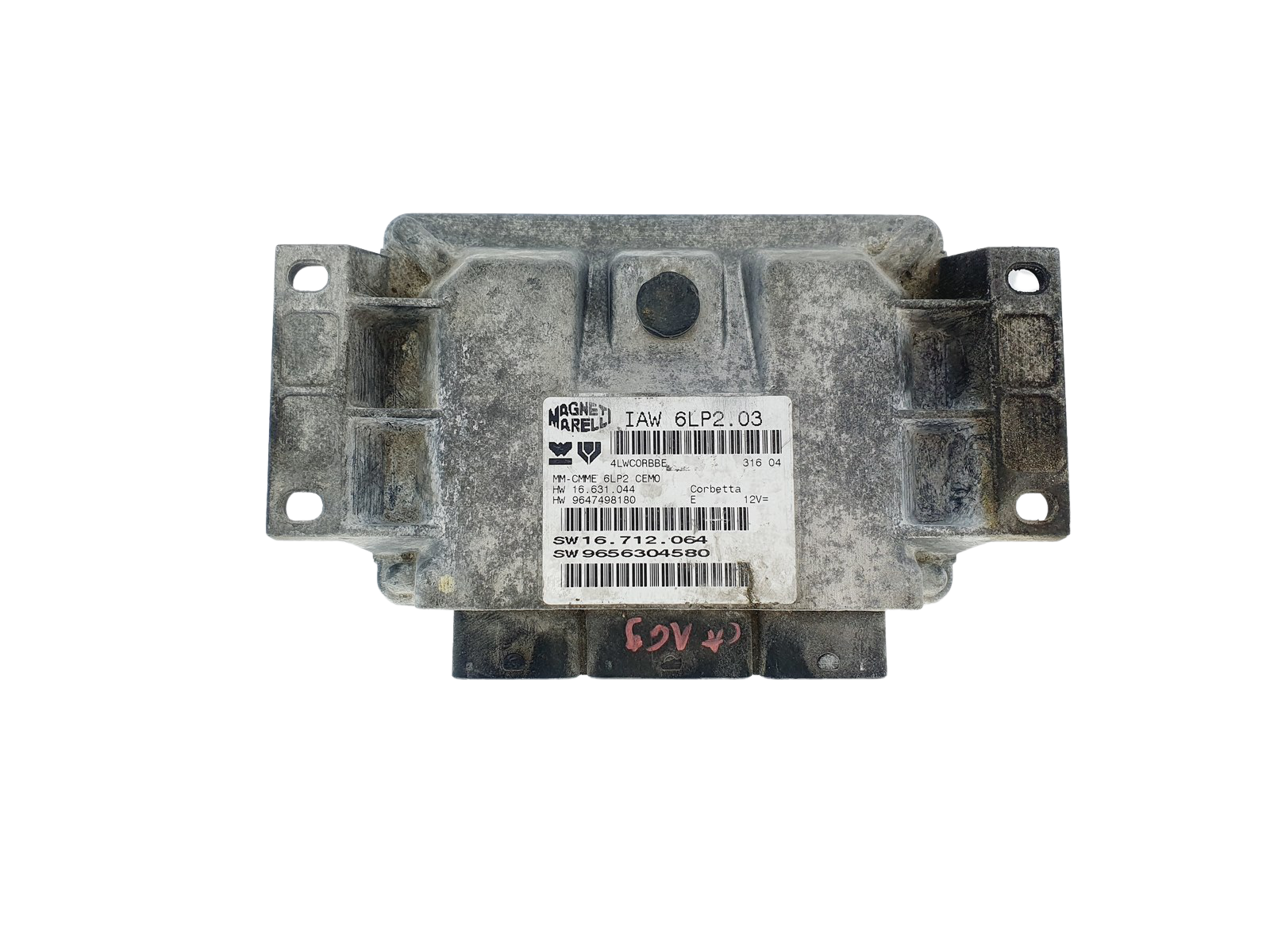 Blok Ovladačů 9656304580 IAW6LP2.03 PSA Magneti Marelli main product photo