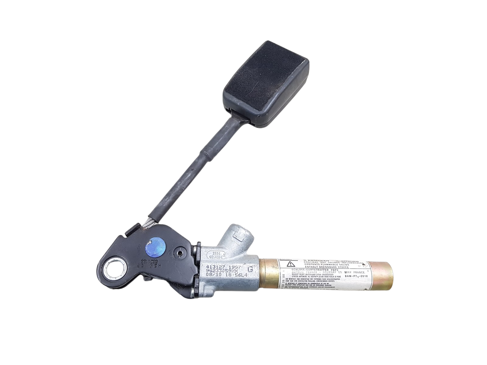 Zámek Pásu Předek Levý 96233059XX 8972S1 Peugeot 406 306 main product photo