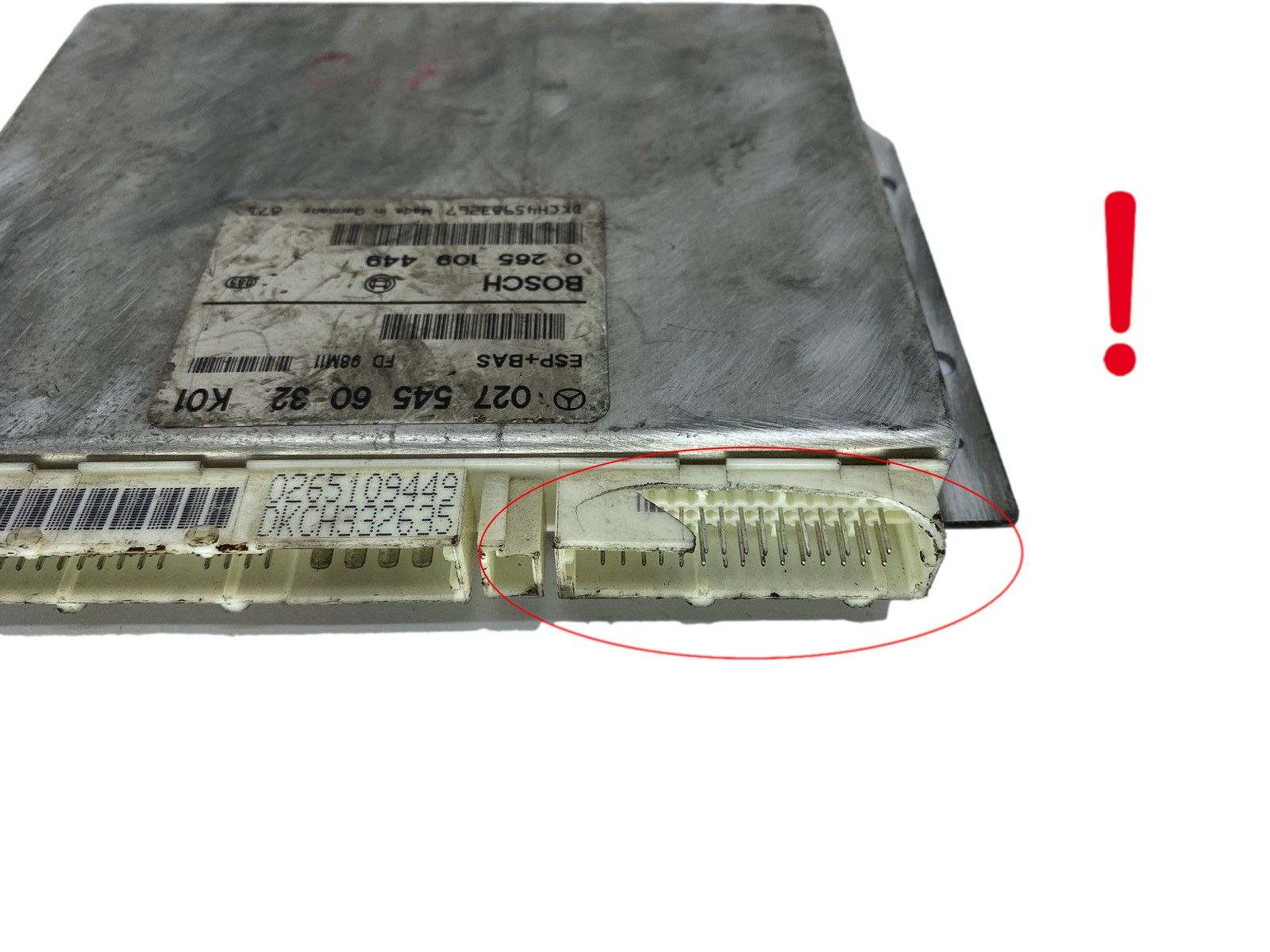Blok Ovladačů ESP Mercedes 0275456032 K01 0265109449 Bosch 49806 main product photo