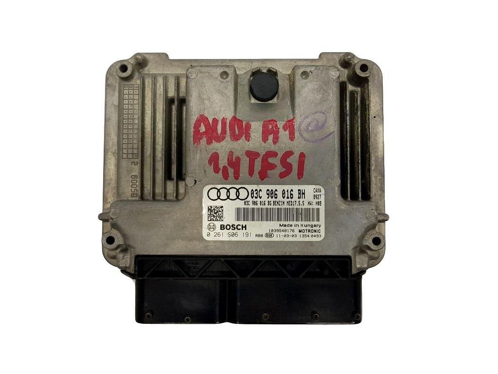 Řídicí Jednotka Motoru 03C906016BH 0261S06191 Audi Bosch main product photo