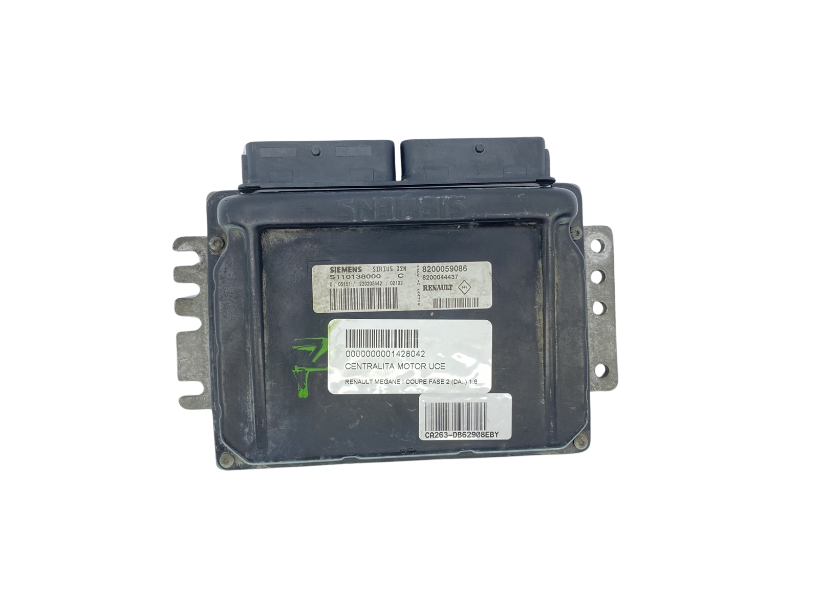 Blok Ovladačů S110138000C 8200059086 8200044437 Renault Siemens 62908 main product photo