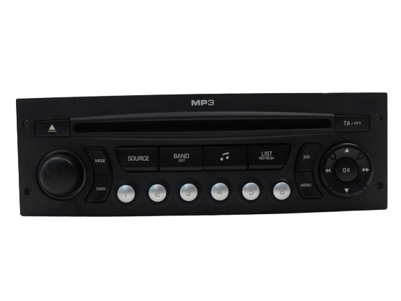 Rádio Cd Mp3 Peugeot 207 96660454XT PSARCD431-70 main product photo