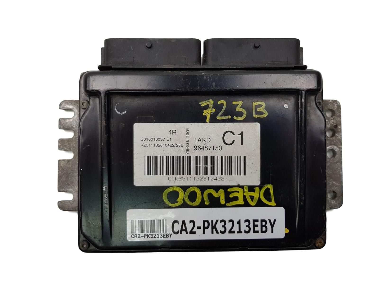 Řídicí Jednotka Motoru 96487150 S010016037 Daewoo Kemsco 3213 main product photo