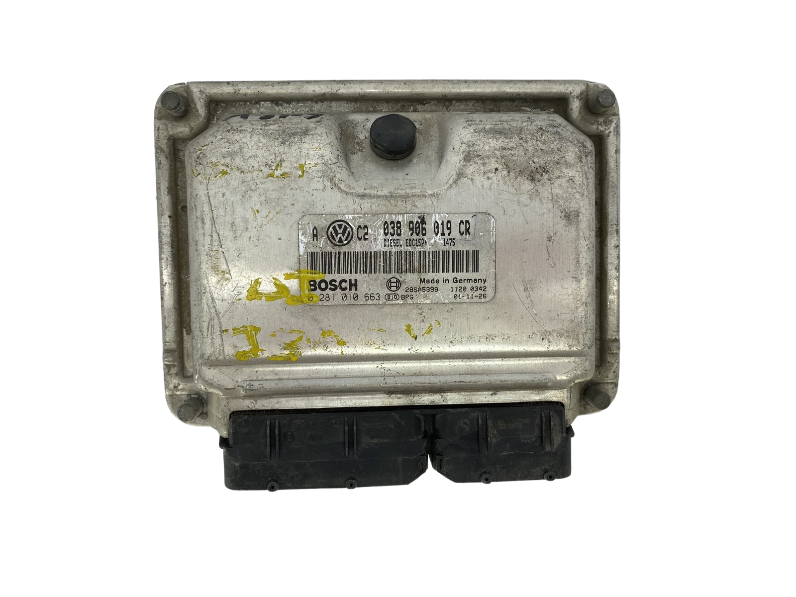 Řídicí Jednotka Motoru 038906019CR 0281010663 VW 52419 main product photo