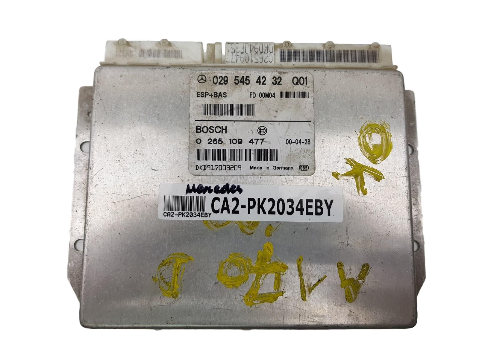 Blok Ovladačů ESP 0295454232 0265109477 Mercedes 2034 main product photo
