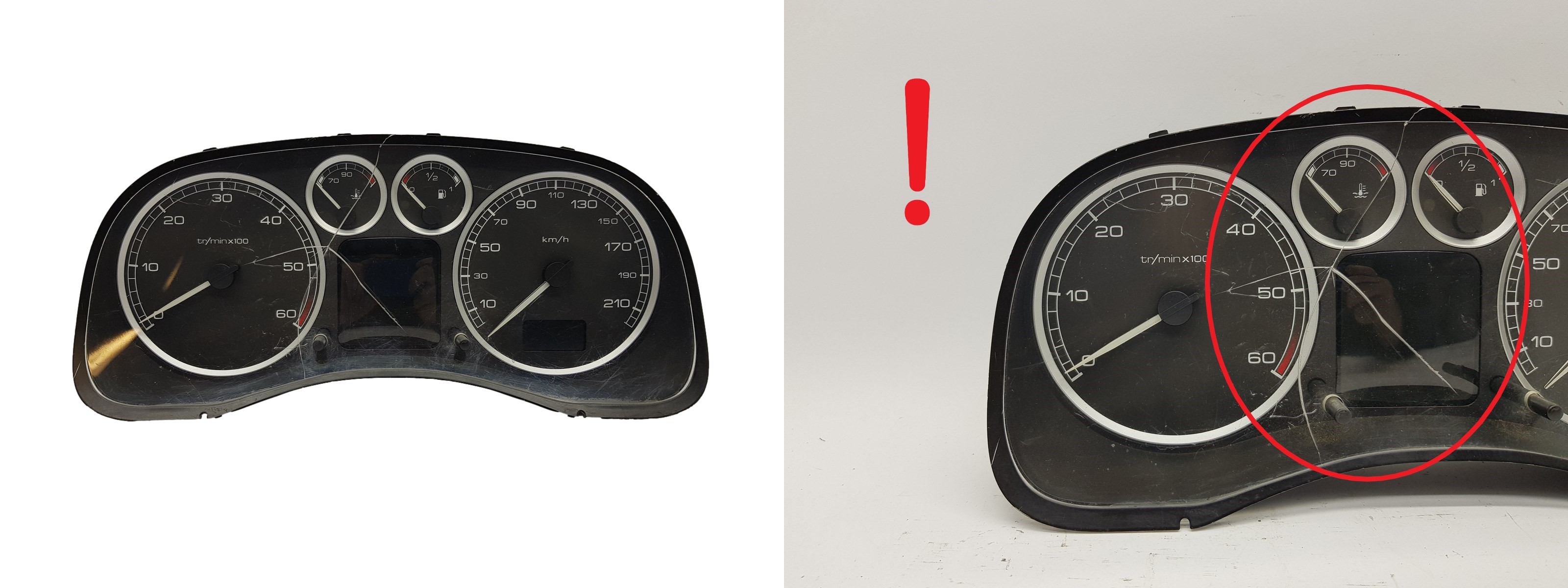 Otáčkoměr Peugeot 307 9655476580 G00 2444 main product photo
