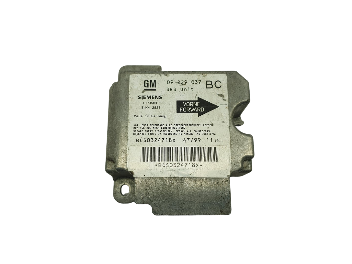 Blok Ovladačů 09229037 5WK42923 Opel GM Siemens main product photo