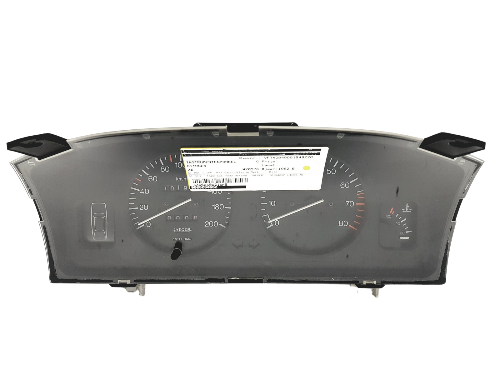 Otáčkoměr Citroen ZX 9608084680 49686 main product photo