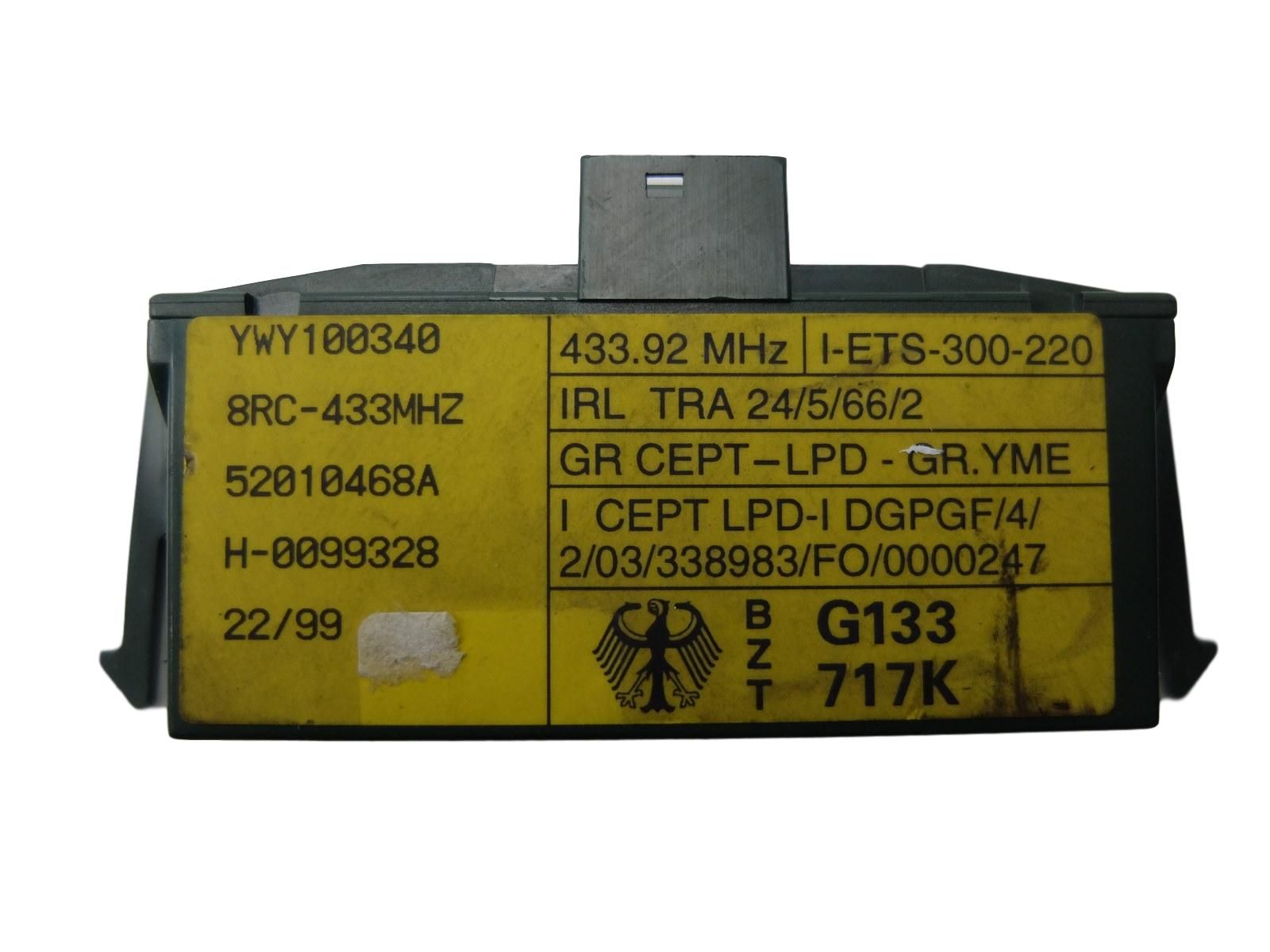 Blok Ovladačů Land Rover YWY100340 52010468A main product photo