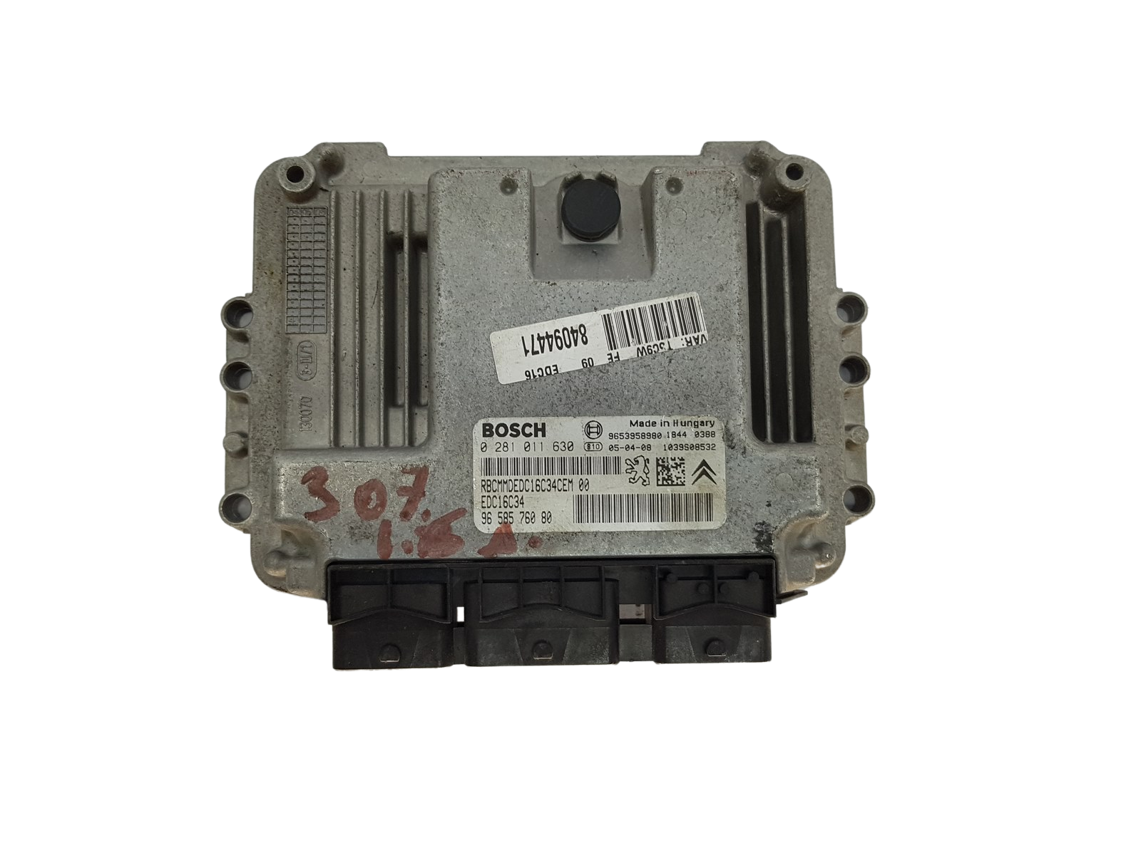 Blok Ovladačů 0281011630 9658576080 9653958980 PSA Bosch 16198 main product photo
