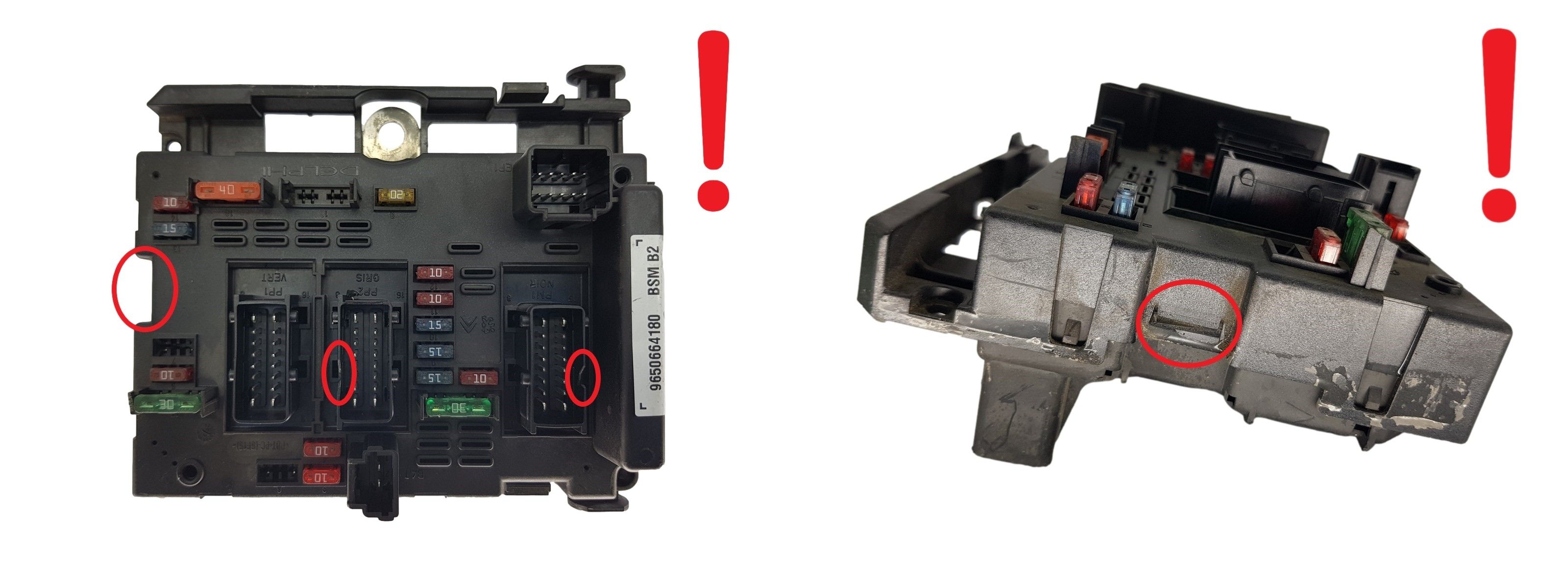Blok Ovladačů BSM B2 9650664180 PSA Delphi 1732 main product photo