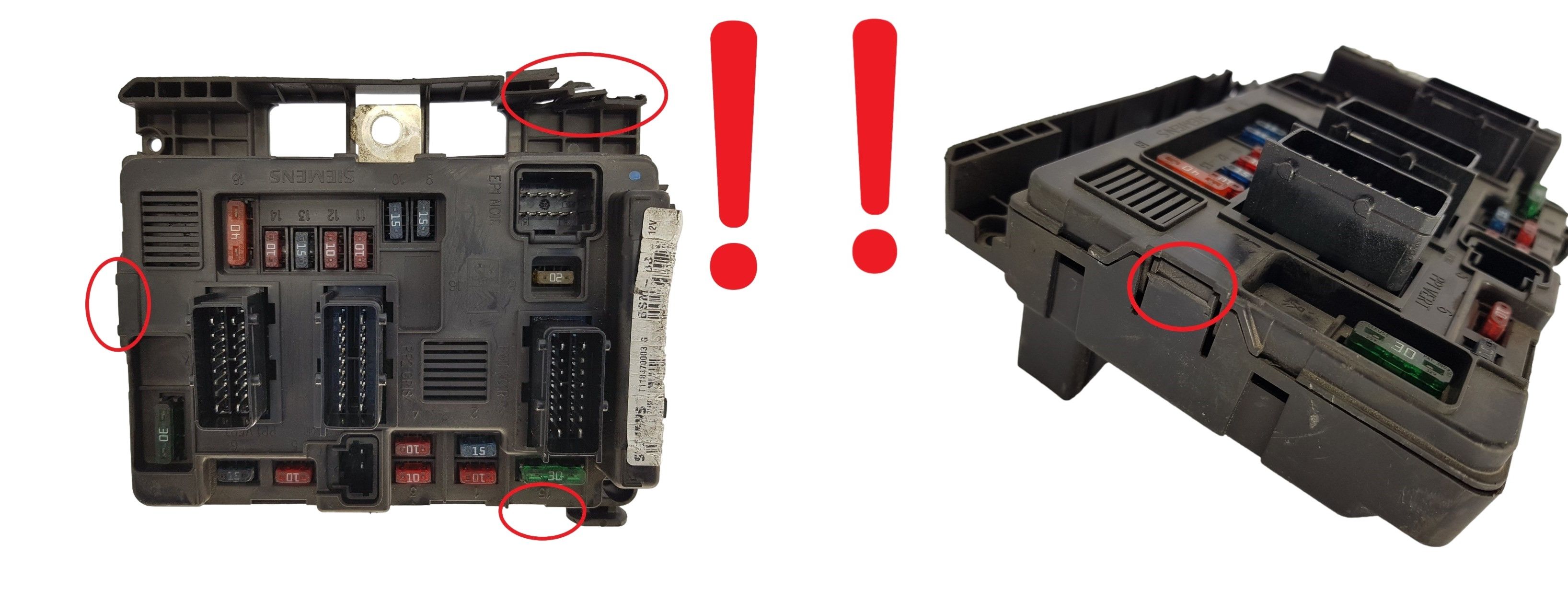 Blok Ovladačů BSM-B3 9643498880 T118470003G PSA Siemens 1379 main product photo