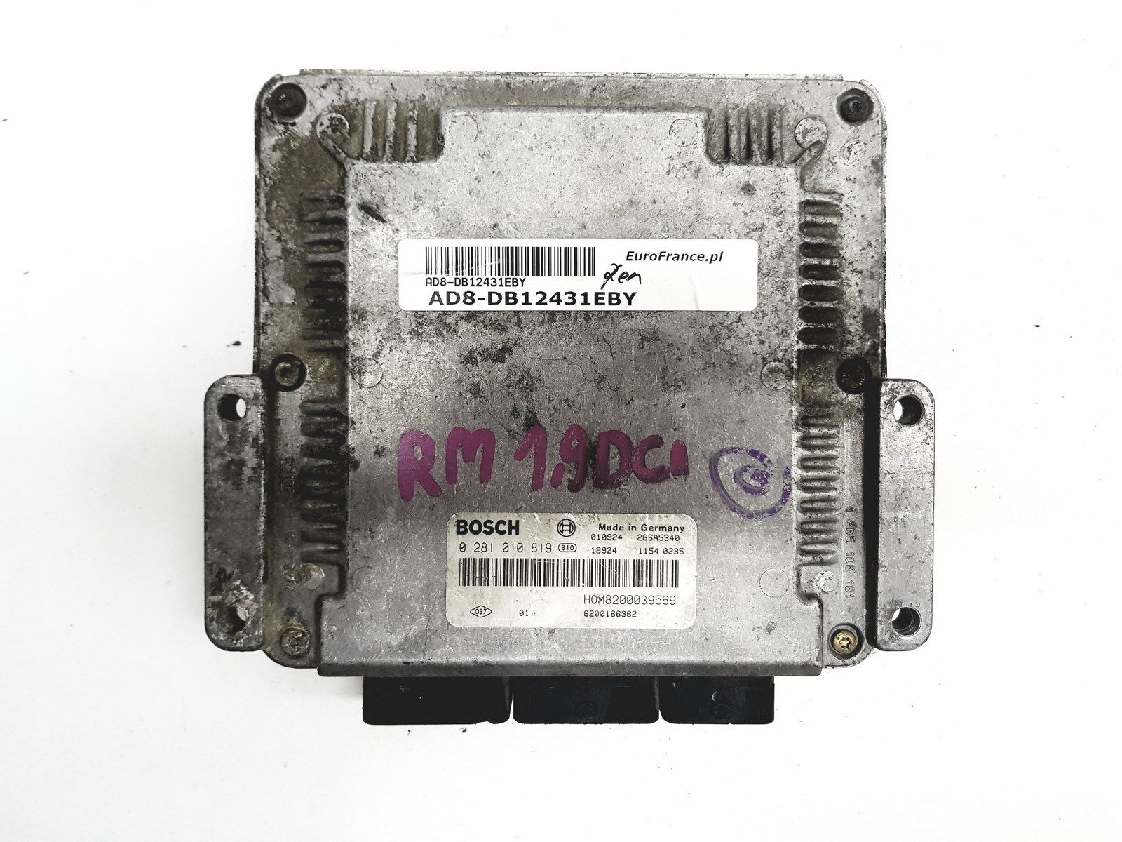 Blok Ovladačů 0281010819 8200039569 8200166362 Fiat Renault Bosch 12431 main product photo
