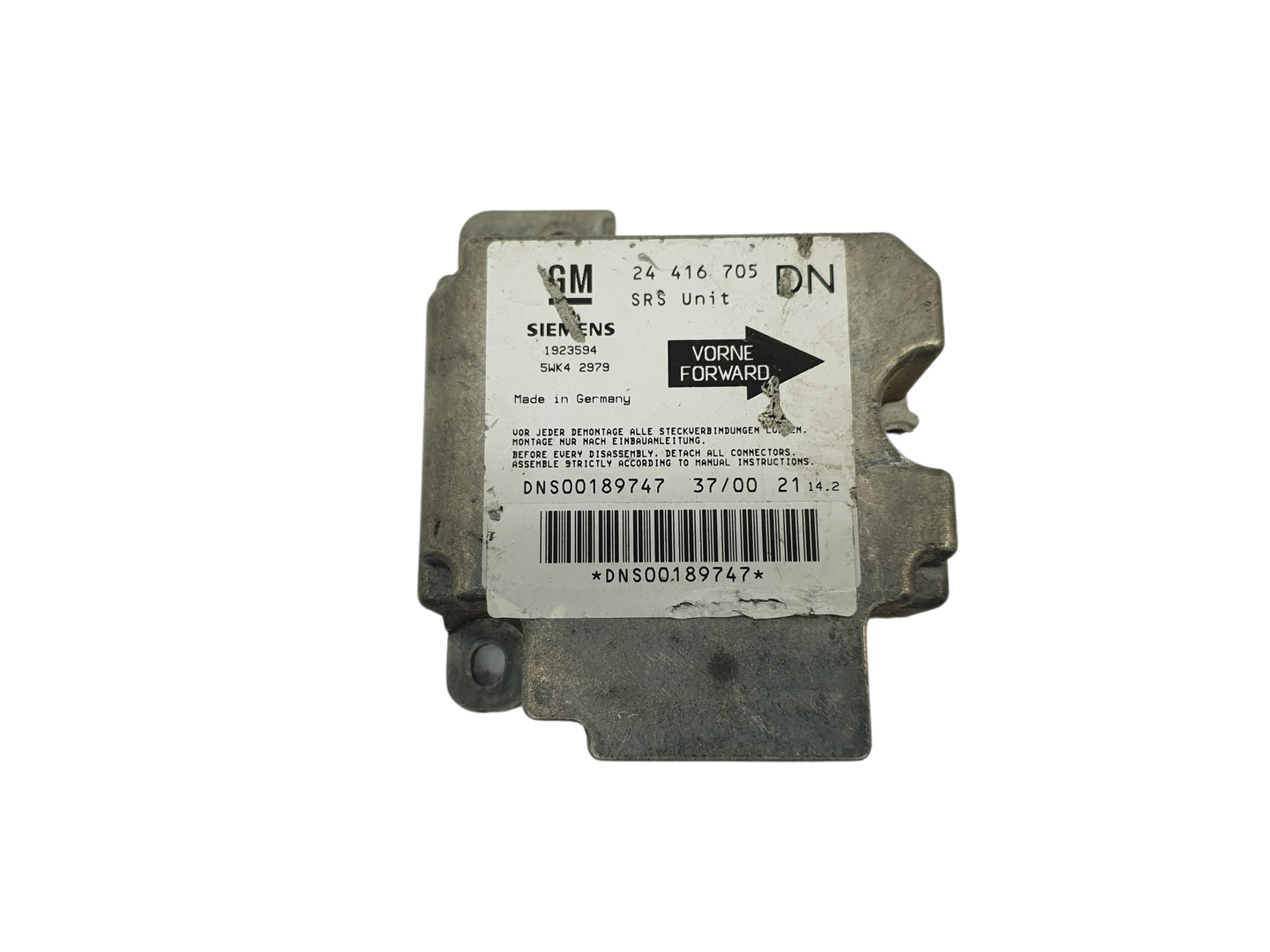 Blok Ovladačů 24416705 DN 5WK42979 Opel Siemens main product photo
