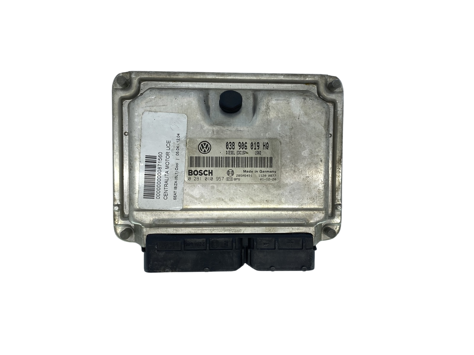 Blok Ovladačů 038906019HQ 0281010957 VW Seat Bosch 62447 main product photo