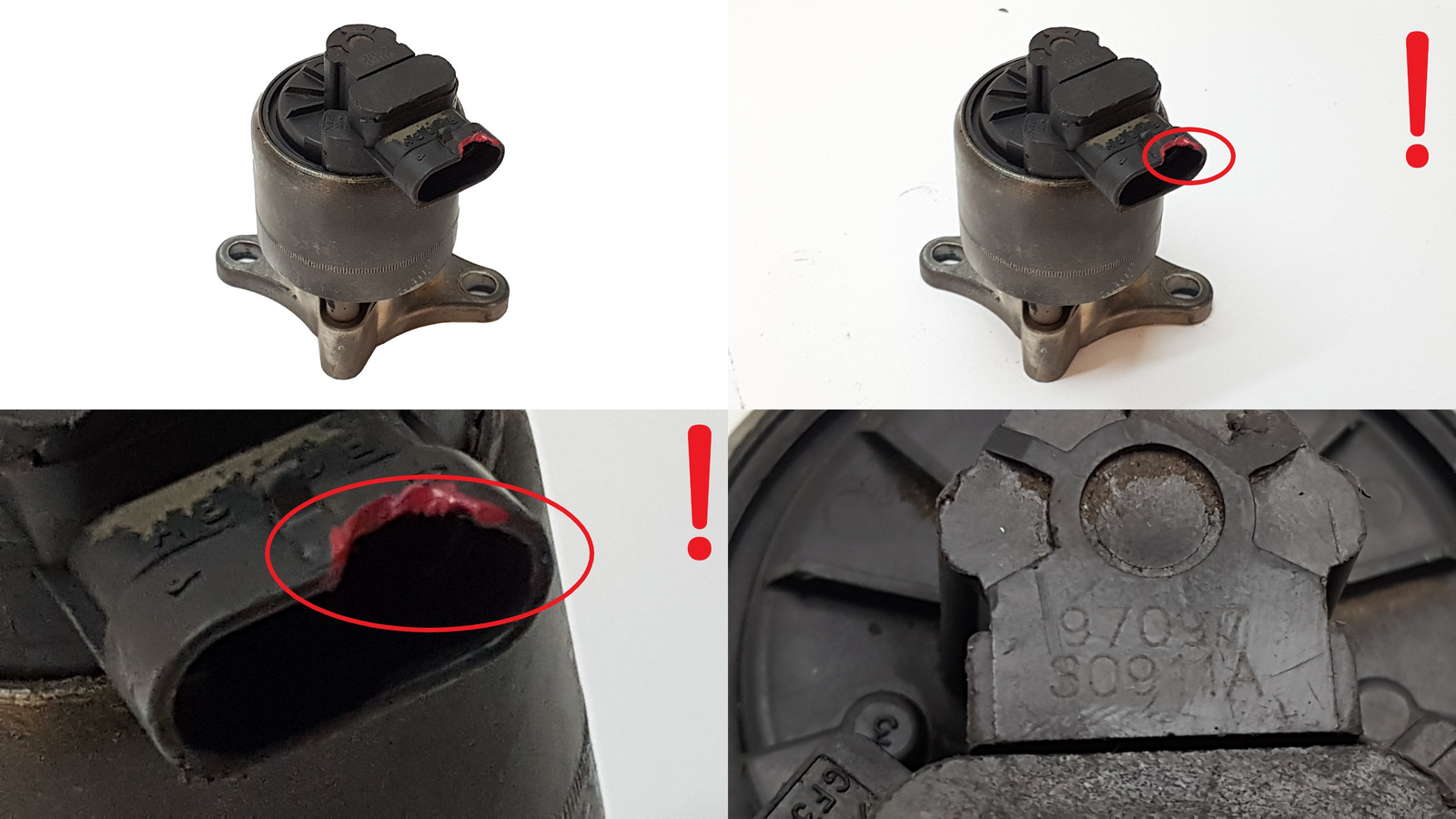 Ventil Egr 97097 1628JF Citroen Peugeot 1.8 2.0 16V main product photo