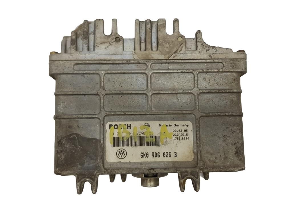 Řídicí Jednotka Motoru 6K0906026B 0261203750 Seat VW Audi Bosch main product photo
