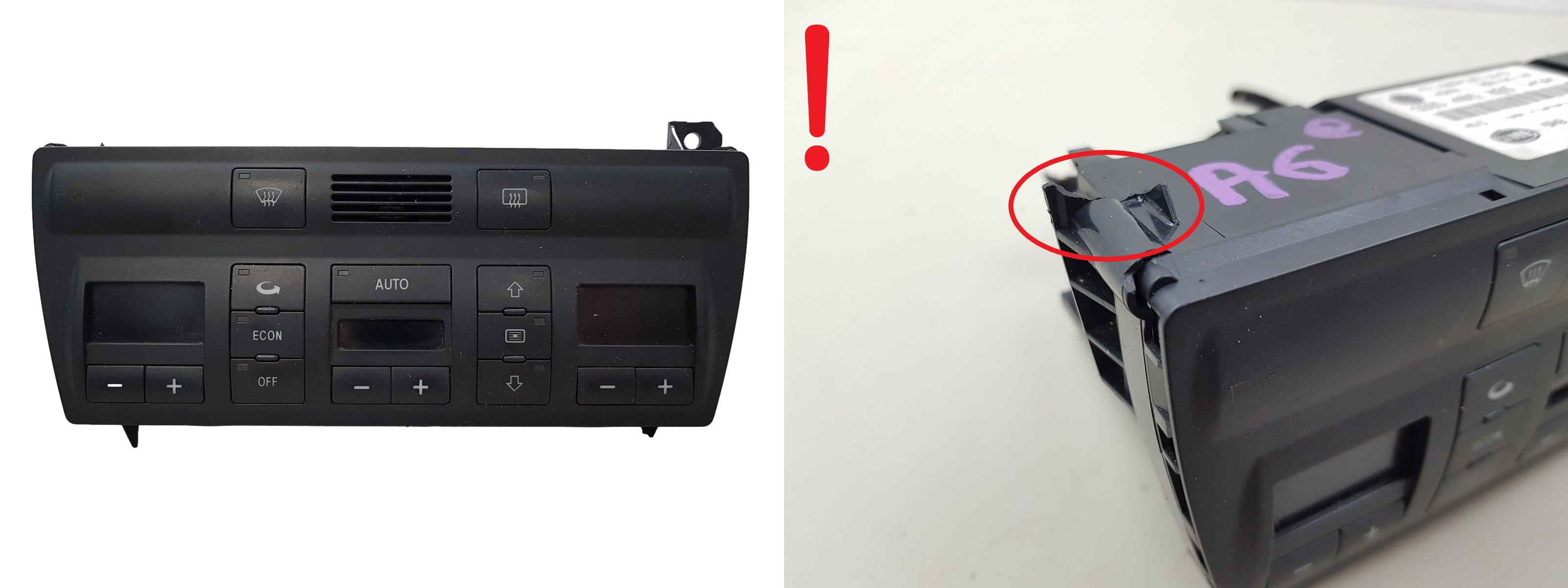 Panel Větrání AC Audi A6 C5 4B0820043H 5HB007604-17 Hella main product photo