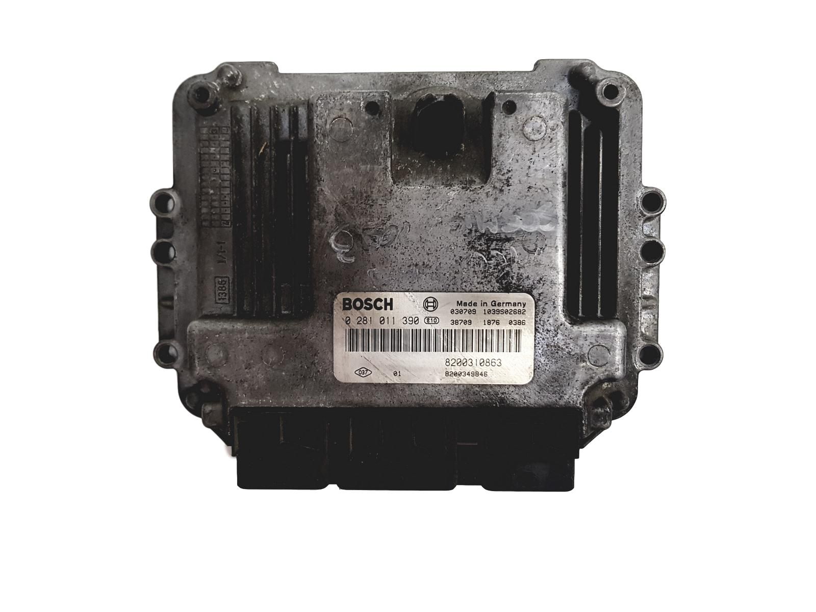 Blok Ovladačů 0281011390 8200310863 8200349846 Renault Bosch 3634 main product photo