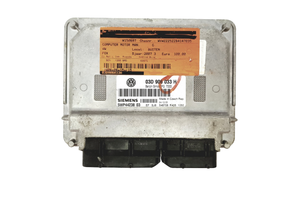 Blok Ovladačů 03D906033H 5WP44238 03 Volkswagen Siemens 16764 main product photo
