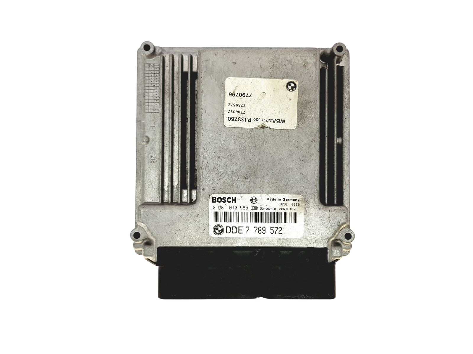 Řídicí Jednotka Motoru BMW 7789572 0281010565 Bosch 26100 main product photo