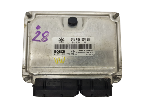 Řídicí Jednotka Motoru VW 045906019BN 0281011721 Bosch main product photo