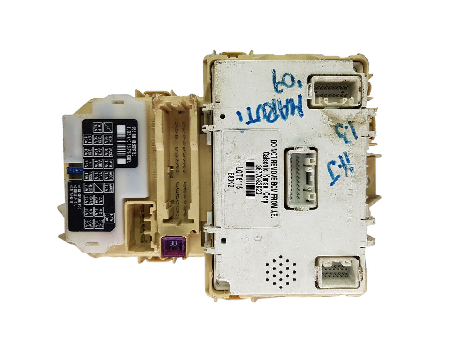 Blok Ovladačů Suzuki 36770-83K20 Calsonic Kansei main product photo