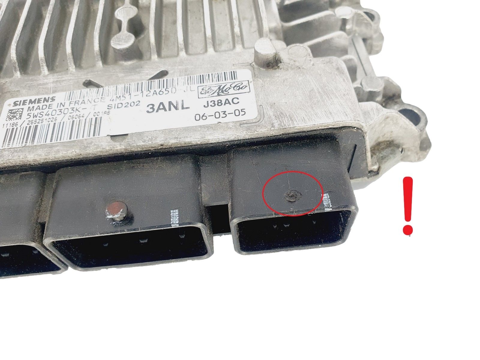Blok Ovladačů 5WS40303K-T 4M51-12A650-JL SID202 Ford Siemens 45689 main product photo